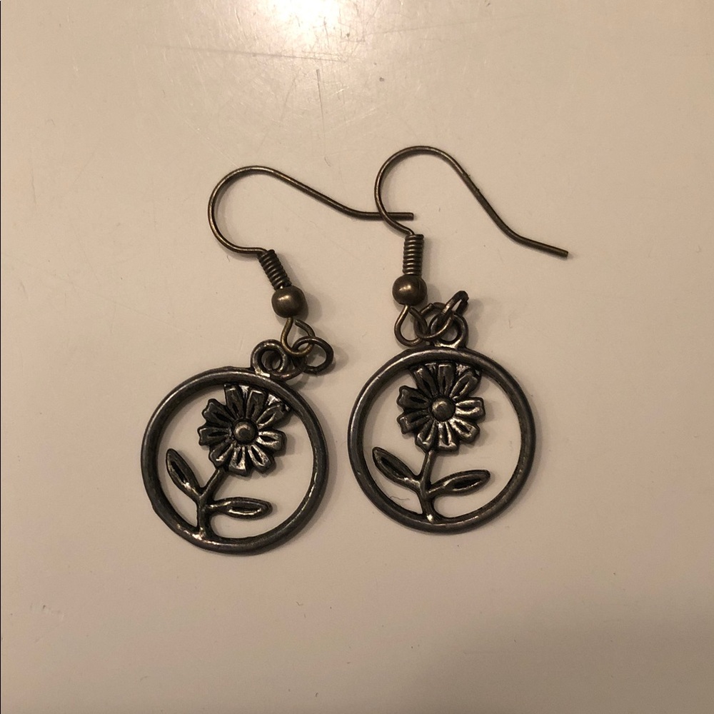 Vintage Floral Earrings